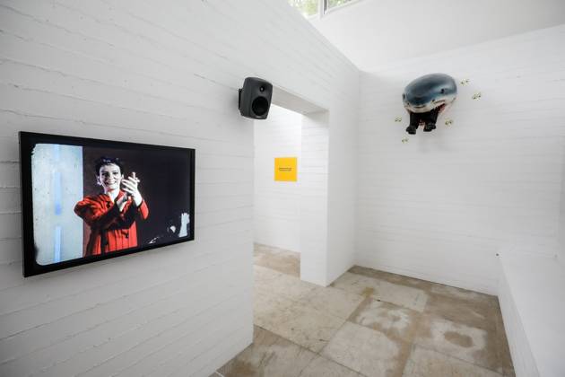 May 5, 2026, Venice, Rome, Italy: 05 05 2026 Venice. 61st International Art Exhibition of the Venice Biennale, titled In Minor Keys and curated by Koyo Kouoh. Giardini della Biennale. SWISS Pavilion: The Unfinished Business of Living Together. Exhibitors: Miriam Laura Leonardi, Lithic Alliance, Yul Tomatala, Nina Wakeford Venice Italy  - ZUMAa289 20260505_zia_a289_353 Copyright: xMircoxToniolox xAgfx
