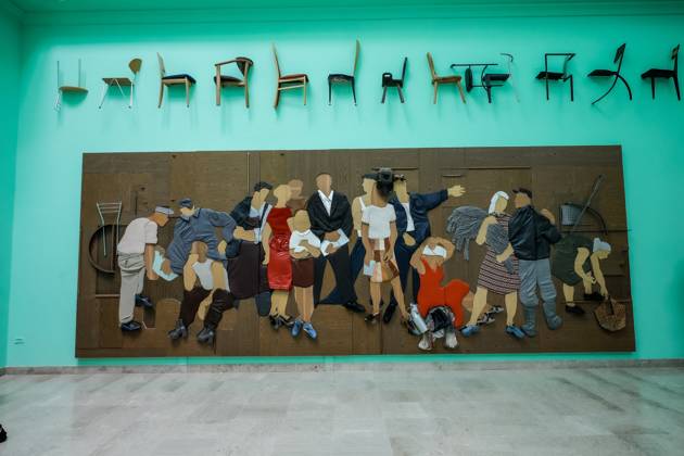 May 5, 2026, Venice, Rome, Italy: 05 05 2026 Venice. 61st International Art Exhibition of the Venice Biennale, titled In Minor Keys and curated by Koyo Kouoh. Giardini della Biennale. GERMAN Pavilion Ruin. Exhibitors: Henrike Naumann; Sung Tieu Venice Italy  - ZUMAa289 20260505_zia_a289_355 Copyright: xMircoxToniolox xAgfx