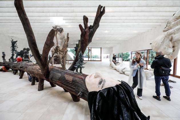 May 5, 2026, Venice, Rome, Italy: 05 05 2026 Venice. 61st International Art Exhibition of the Venice Biennale, titled In Minor Keys and curated by Koyo Kouoh. Giardini della Biennale. NORDIC COUNTRIES Pavilion (FINLAND, NORWAY, SWEDEN) How Many Angels Can Dance on the Head of a Pin Exhibitors: Benjamin Orlow, Klara Kristalova, Tori Wranes Venice Italy  - ZUMAa289 20260505_zia_a289_362 Copyright: xMircoxToniolox xAgfx