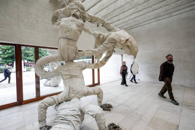 May 5, 2026, Venice, Rome, Italy: 05 05 2026 Venice. 61st International Art Exhibition of the Venice Biennale, titled In Minor Keys and curated by Koyo Kouoh. Giardini della Biennale. NORDIC COUNTRIES Pavilion (FINLAND, NORWAY, SWEDEN) How Many Angels Can Dance on the Head of a Pin Exhibitors: Benjamin Orlow, Klara Kristalova, Tori Wranes Venice Italy  - ZUMAa289 20260505_zia_a289_363 Copyright: xMircoxToniolox xAgfx