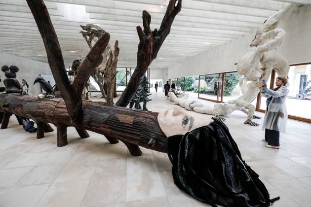 May 5, 2026, Venice, Rome, Italy: 05 05 2026 Venice. 61st International Art Exhibition of the Venice Biennale, titled In Minor Keys and curated by Koyo Kouoh. Giardini della Biennale. NORDIC COUNTRIES Pavilion (FINLAND, NORWAY, SWEDEN) How Many Angels Can Dance on the Head of a Pin Exhibitors: Benjamin Orlow, Klara Kristalova, Tori Wranes Venice Italy  - ZUMAa289 20260505_zia_a289_365 Copyright: xMircoxToniolox xAgfx