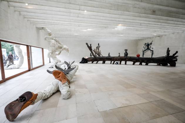 May 5, 2026, Venice, Rome, Italy: 05 05 2026 Venice. 61st International Art Exhibition of the Venice Biennale, titled In Minor Keys and curated by Koyo Kouoh. Giardini della Biennale. NORDIC COUNTRIES Pavilion (FINLAND, NORWAY, SWEDEN) How Many Angels Can Dance on the Head of a Pin Exhibitors: Benjamin Orlow, Klara Kristalova, Tori Wranes Venice Italy  - ZUMAa289 20260505_zia_a289_366 Copyright: xMircoxToniolox xAgfx
