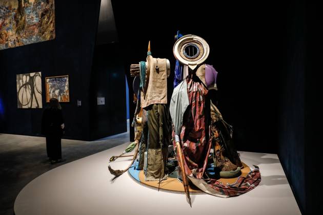 May 5, 2026, Venice, Rome, Italy: May 5, 2026, Venice. 61st International Art Exhibition of the Venice Biennale, titled In Minor Keys and curated by Koyo Kouoh. Biennale Gardens. Central Pavilion. Work by Daniel Lind-Ramos. Venice Italy  - ZUMAa289 20260505_zia_a289_379 Copyright: xMircoxToniolox xAgfx