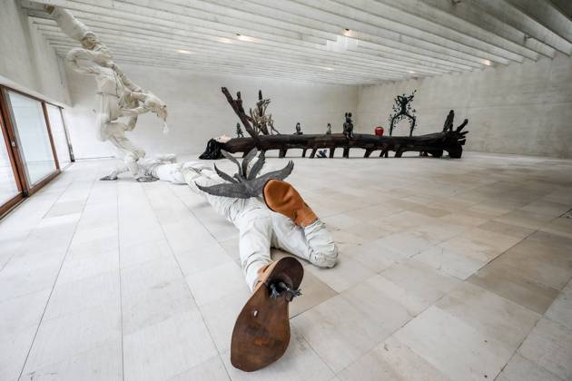 May 5, 2026, Venice, Rome, Italy: 05 05 2026 Venice. 61st International Art Exhibition of the Venice Biennale, titled In Minor Keys and curated by Koyo Kouoh. Giardini della Biennale. NORDIC COUNTRIES Pavilion (FINLAND, NORWAY, SWEDEN) How Many Angels Can Dance on the Head of a Pin Exhibitors: Benjamin Orlow, Klara Kristalova, Tori Wranes Venice Italy  - ZUMAa289 20260505_zia_a289_380 Copyright: xMircoxToniolox xAgfx