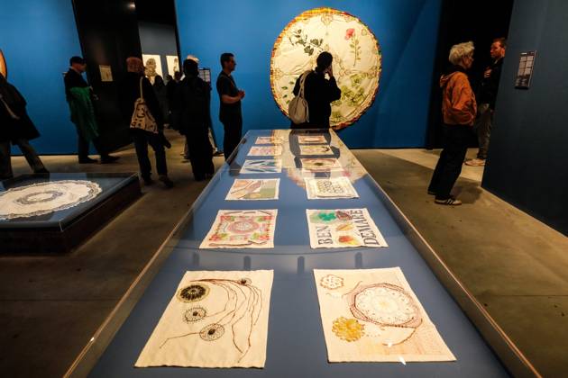 May 5, 2026, Venice, Rome, Italy: 05 05 2026 Venice. 61st International Art Exhibition of the Venice Biennale, titled In Minor Keys and curated by Koyo Kouoh. Giardini della Biennale. Central Pavilion. Work by Annalee Davis. Venice Italy  - ZUMAa289 20260505_zia_a289_387 Copyright: xMircoxToniolox xAgfx