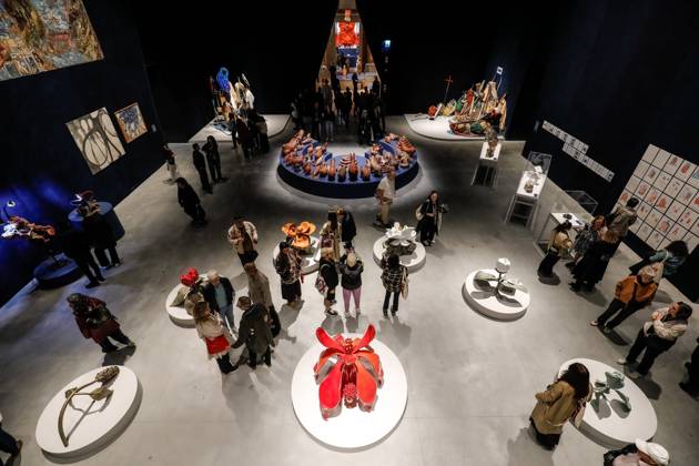 May 5, 2026, Venice, Rome, Italy: 05 05 2026 Venice. 61st International Art Exhibition of the Venice Biennale, titled In Minor Keys and curated by Koyo Kouoh. Giardini della Biennale. Central Pavilion. Venice Italy  - ZUMAa289 20260505_zia_a289_391 Copyright: xMircoxToniolox xAgfx