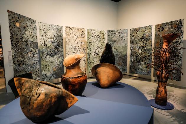 May 5, 2026, Venice, Rome, Italy: May 5, 2026, Venice. 61st International Art Exhibition of the Venice Biennale, titled In Minor Keys and curated by Koyo Kouoh. Biennale Gardens. Central Pavilion. Work by Adebunmi Gbadebo. Venice Italy  - ZUMAa289 20260505_zia_a289_401 Copyright: xMircoxToniolox xAgfx