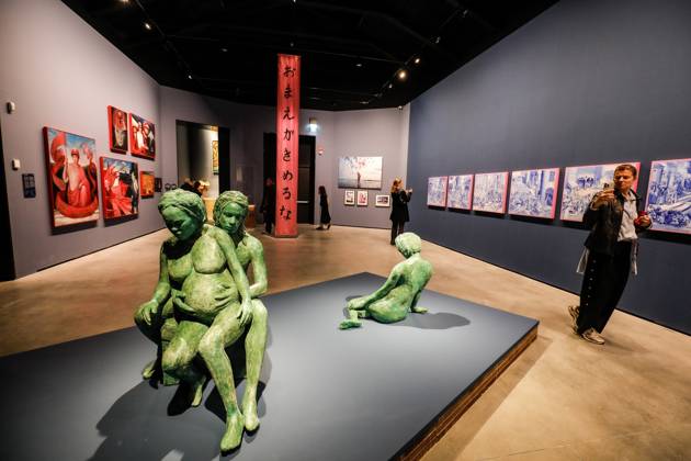 May 5, 2026, Venice, Rome, Italy: May 5, 2026, Venice. 61st International Art Exhibition of the Venice Biennale, titled In Minor Keys and curated by Koyo Kouoh. Biennale Gardens. Central Pavilion. Work by Buhlebezwe Siwani. Venice Italy  - ZUMAa289 20260505_zia_a289_405 Copyright: xMircoxToniolox xAgfx