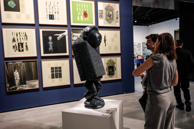 May 5, 2026, Venice, Rome, Italy: May 5, 2026, Venice. 61st International Art Exhibition of the Venice Biennale, titled In Minor Keys and curated by Koyo Kouoh. Biennale Gardens. Central Pavilion. Work by Sammy Baloji. Venice Italy  - ZUMAa289 20260505_zia_a289_408 Copyright: xMircoxToniolox xAgfx