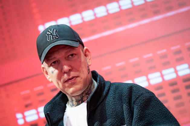 MontanaBlack, bürgerlich Marcel Thomas Andreas Eris, Influencer und Streamer, auf der BILD-Stage;OMR26 Festival in Hamburg, Hamburg Hamburg Deutschland Messe