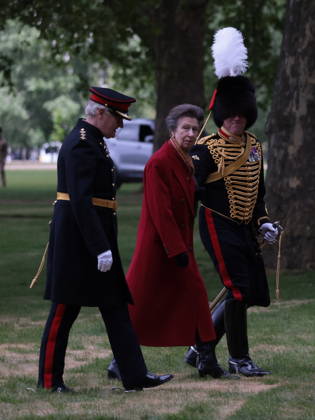 . 06 05 2026. London, United Kingdom. 41 Gun Royal Salute Hyde Park. The King s Troop Royal Horse Artillery fire a 41 Gun Salute in Hyde Park to mark the anniversary of the Coronation of His Majesty The King.  xMartynxWheatleyx xi-Imagesx IIM-26749-0011