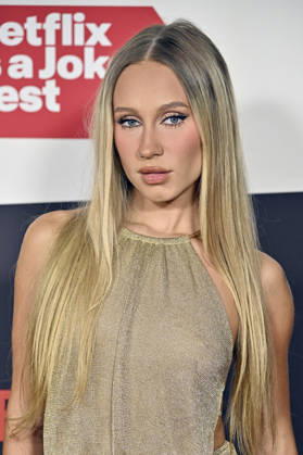 Alison Ogden beim Live-Event der Netflix-Talentshow Funny AF with Kevin Hart im United Theater. Los Angeles, 05.05.2026