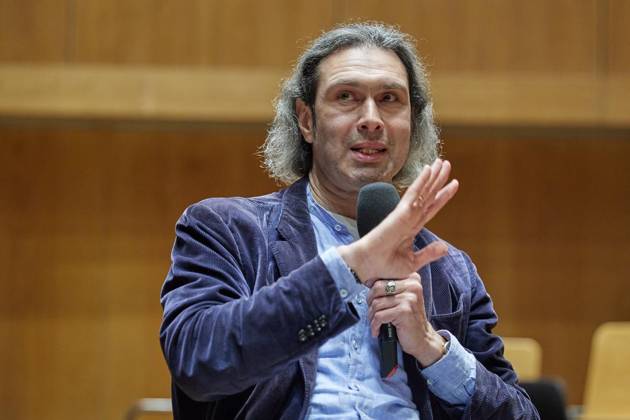 Jahres-PK Rundfunk Sinfonieorchester Berlin (RSB) ** NUR FÜR REDAKTIONELLE ZWECKE ** EDITORIAL USE ONLY **<p>Vladimir Jurowski, Chefdirigent und Künstlerischer Leiter des RSB, stellt im Rahmen eines Pressegesprächs das Programm der Konzertsaison 2026 2027 im Großen Sendesaal im Haus des Rundfunks vor. Deutschland Berlin Berlin Copyright: JoergxCarstensen
