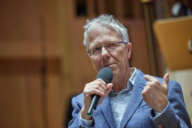 Jahres-PK Rundfunk Sinfonieorchester Berlin (RSB) ** NUR FÜR REDAKTIONELLE ZWECKE ** EDITORIAL USE ONLY **<p>Steffen Georgi, Dramaturg, stellt im Rahmen eines Pressegesprächs das Programm der Konzertsaison 2026 2027 im Großen Sendesaal im Haus des Rundfunks vor. Deutschland Berlin Berlin Copyright: JoergxCarstensen
