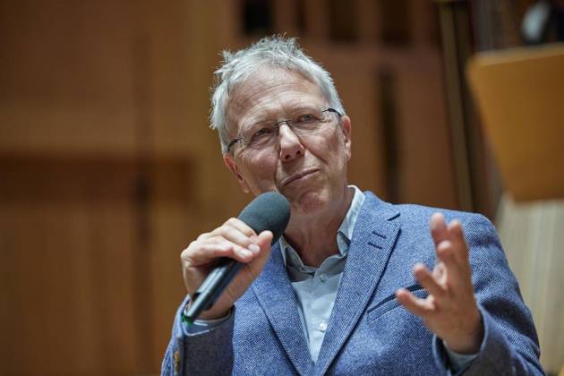 Jahres-PK Rundfunk Sinfonieorchester Berlin (RSB) ** NUR FÜR REDAKTIONELLE ZWECKE ** EDITORIAL USE ONLY **<p>Steffen Georgi, Dramaturg, stellt im Rahmen eines Pressegesprächs das Programm der Konzertsaison 2026 2027 im Großen Sendesaal im Haus des Rundfunks vor. Deutschland Berlin Berlin Copyright: JoergxCarstensen