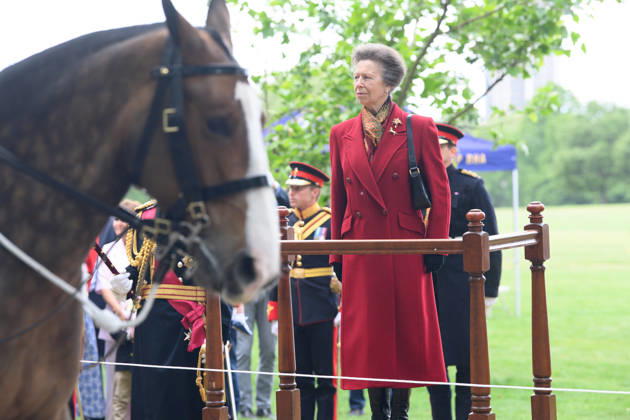 41 Gun Royal Salute for Third Anniversary of King Charles III s Coronation at Hyde Park, London, UK - Wednesday 6 May 2026 Princess Anne - The Princess Royal inspects The King s Troop, Royal Horse Artillery after performing a 41 gun Royal Salute to mark the Third Anniversary of the Coronation of King Charles III on the 6th May - Hyde Park, London, England, UK on Wednesday 6 May, 2026. Credit Justin, Credit:Justin Ng Avalon UK, England, London, Hyde Park Copyright: xJustinxNgx xAvalonx 1096902387