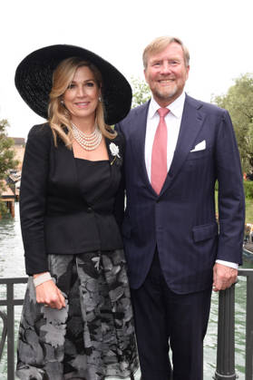 Dutch Royals Visit the 2026 Venice Art Biennale - Venice Willem-Alexander of the Netherlands and Máxima of the Netherlands visit the Dutch Pavilion in Venice, Italy on May 6, 2026. Photo by Francesca Vieceli IPA ABACAPRESS.COM Venice VE Italy  Copyright: xIPA ABACAx