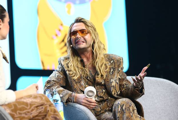 06.05.2026, xcex, GER, Hamburg, Messe, Messehallen, Online Marketing Rockstars Festival, Veranstaltung für digitales Marketing und Technologie, OMR Expo, Fachmesse, OMR Festival 2026 in Hamburg, Bill Kaulitz (Saenger, Musiker, Entrepreneur, Tokio Hotel)