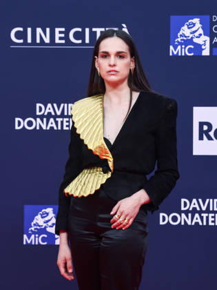 Rome, 71st David di Donatello Awards 2026 - Red Carpet. Pictured: Sara Serraiocco  Copyright: xMarcoxProvvisionatox xipa-agency.netx xDxAvanzo Landi Provvisionatox IPA_Agency_IPA74474131