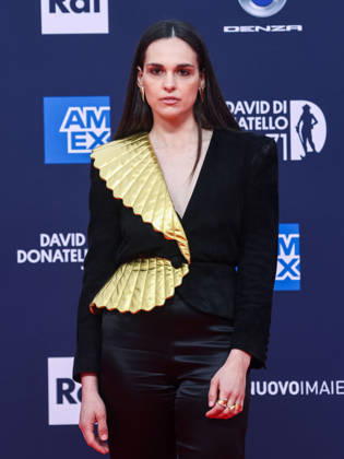 Rome, 71st David di Donatello Awards 2026 - Red Carpet. Pictured: Sara Serraiocco  Copyright: xMarcoxProvvisionatox xipa-agency.netx xDxAvanzo Landi Provvisionatox IPA_Agency_IPA74474135