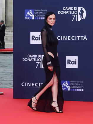Rome, 71st edition of the David di Donatello Awards 2026 - Red Carpet. Pictured: ARISA  Copyright: xMarcoxProvvisionatox xipa-agency.netx xDxAvanzo Landi Provvisionatox IPA_Agency_IPA74474148