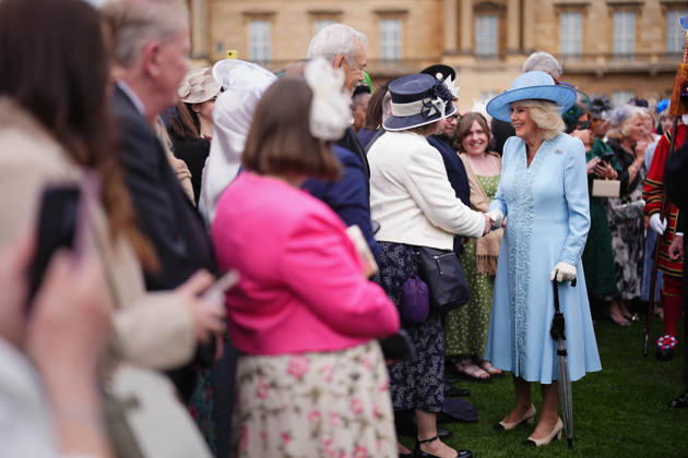 . 06 05 2026. London, United Kingdom. King Charles III and Queen Camilla at a Buckingham Palace Garden Party in London.  xPoolx xi-Imagesx IIM-26751-0017