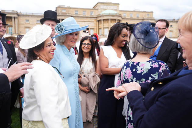 . 06 05 2026. London, United Kingdom. King Charles III and Queen Camilla at a Buckingham Palace Garden Party in London.  xPoolx xi-Imagesx IIM-26751-0022