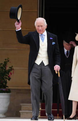 . 06 05 2026. London, United Kingdom. King Charles III and Queen Camilla at a Buckingham Palace Garden Party in London.  xPoolx xi-Imagesx IIM-26751-0025