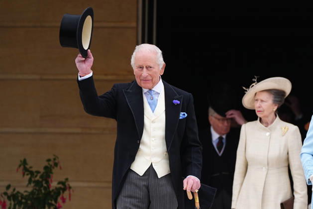. 06 05 2026. London, United Kingdom. King Charles III and Queen Camilla at a Buckingham Palace Garden Party in London.  xPoolx xi-Imagesx IIM-26751-0026