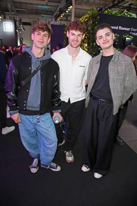 Kostas Weiß (Kostas Kind), Nico Abrell, Fabian Grischkat - OMR Messe in den Messehallen in Hamburg am 06.05.2026