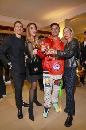 Cannabe - Die Doku mit Capo, Premiere Dr. Dennis Ivanovic, Maya Neuwirth, Mr.Bling Bling, Michelle Monballijn Weltpremiere zu Cannabe - Die Doku mit Capo, Delphi-Filmpalast, Berlin Datum: 06.05.2026 Copyright: xEventpress Kratschx