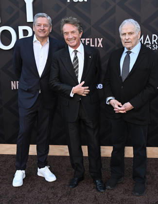 ˜Marty, Life is Short™ Premiere Ted Sarandos, Martin Short and Lawrence Kasdan arriving to the premiere of Marty, Life is Short at the Egyptian Theatre on May 6, 2026 in Hollywood, CA. Hollywood Egyptian Theatre California USA Copyright: xStarbuck xAFF-USA.COMx