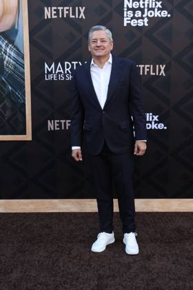 Marty, Life Is Short Premiere LOS ANGELES, CALIFORNIA - MAY 06:Ted Sarandos at the Los Angeles Premiere of Netflix s Marty, Life Is Short at The Egyptian Theatre Hollywood on May 06, 2026 in Los Angeles, California. Credit: AdMedia EDITORIAL USE ONLY  Copyright: xx AdMediax admphotostwo987212