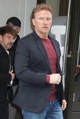 NEW YORK, NY - MAY 6: Kevin McKidd seen at Live With Kelly & Mark on. May 6, 2026 in New York City. Copyright: xRWx