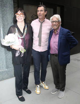NEW YORK, NY - MAY 6: Linda O Connell, Jerry O Connell and Michael O Connell at Live with Kelly & Mark on May 06, 2026 in New York City. Copyright: xRWx