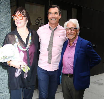NEW YORK, NY - MAY 6: Linda O Connell, Jerry O Connell and Michael O Connell at Live with Kelly & Mark on May 06, 2026 in New York City. Copyright: xRWx