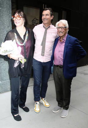 NEW YORK, NY - MAY 6: Linda O Connell, Jerry O Connell and Michael O Connell at Live with Kelly & Mark on May 06, 2026 in New York City. Copyright: xRWx