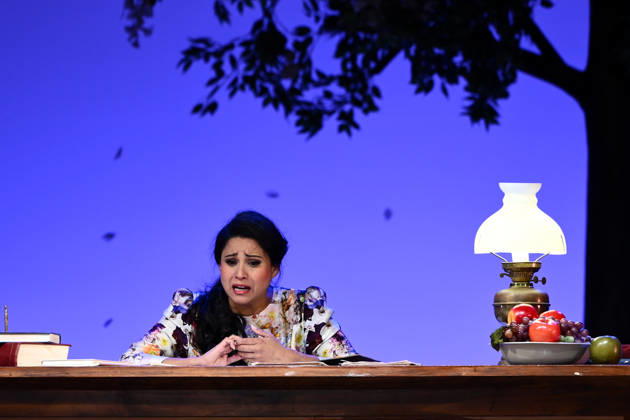 LA TRAVIATA FINAL DRESS REHEARSAL, Australian soprano Stacey Alleaume performs during the final dress rehearsal of La Traviata at Regent Theatre in Melbourne, Thursday, May 7, 2026. ( NO ARCHIVING Melbourne Victoria Australia  Copyright: xJoelxCarrettx 20260507137272146476
