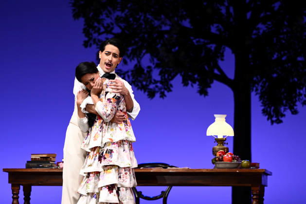LA TRAVIATA FINAL DRESS REHEARSAL, Australian soprano Stacey Alleaume and Tongan tenor Filipe Manu perform during the final dress rehearsal of La Traviata at Regent Theatre in Melbourne, Thursday, May 7, 2026. ( NO ARCHIVING Melbourne Victoria Australia  Copyright: xJoelxCarrettx 20260507169238783784