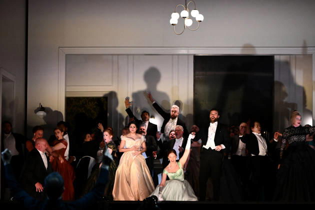 LA TRAVIATA FINAL DRESS REHEARSAL, Cast perform during the final dress rehearsal of La Traviata at Regent Theatre in Melbourne, Thursday, May 7, 2026. ( NO ARCHIVING Melbourne Victoria Australia  Copyright: xJoelxCarrettx 20260507125990259369