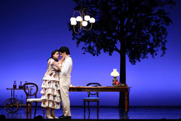 LA TRAVIATA FINAL DRESS REHEARSAL, Australian soprano Stacey Alleaume and Tongan tenor Filipe Manu perform during the final dress rehearsal of La Traviata at Regent Theatre in Melbourne, Thursday, May 7, 2026. ( NO ARCHIVING Melbourne Victoria Australia  Copyright: xJoelxCarrettx 20260507124897217444