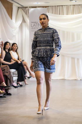 Summer Fashion Week Latam 2026 in Madrid, Spain - 6 MAY 2026. A model walks the runway at the Paulina Luna fashion show during the Summer Fashion Week Latam 2026 at the Pons Foundation . Madrid Spain Copyright: xAtilanoxGarciax xSOPAxImagesx photos17732