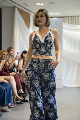 Summer Fashion Week Latam 2026 in Madrid, Spain - 6 MAY 2026. A model walks the runway at the Paulina Luna fashion show during the Summer Fashion Week Latam 2026 at the Pons Foundation . Madrid Spain Copyright: xAtilanoxGarciax xSOPAxImagesx photos17735