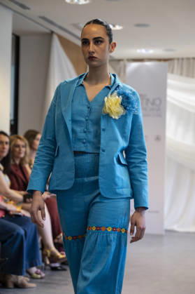 Summer Fashion Week Latam 2026 in Madrid, Spain - 6 MAY 2026. A model walks the runway at the Paulina Luna fashion show during the Summer Fashion Week Latam 2026 at the Pons Foundation . Madrid Spain Copyright: xAtilanoxGarciax xSOPAxImagesx photos17737
