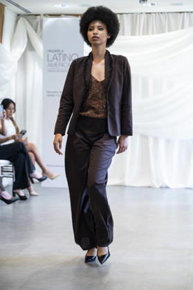 Summer Fashion Week Latam 2026 in Madrid, Spain - 6 MAY 2026. A model walks the runway at the Paulina Luna fashion show during the Summer Fashion Week Latam 2026 at the Pons Foundation . Madrid Spain Copyright: xAtilanoxGarciax xSOPAxImagesx photos17742