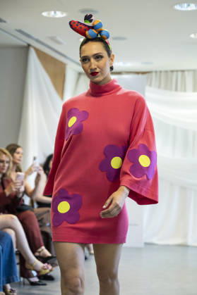 Summer Fashion Week Latam 2026 in Madrid, Spain - 6 MAY 2026. A model walks the runway at the Agatha Ruiz de la Prada fashion show during the Summer Fashion Week Latam 2026 at the Pons Foundation. Madrid Spain Copyright: xAtilanoxGarciax xSOPAxImagesx photos17759