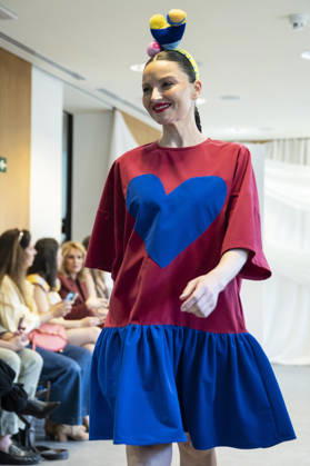 Summer Fashion Week Latam 2026 in Madrid, Spain - 6 MAY 2026. A model walks the runway at the Agatha Ruiz de la Prada fashion show during the Summer Fashion Week Latam 2026 at the Pons Foundation. Madrid Spain Copyright: xAtilanoxGarciax xSOPAxImagesx photos17761