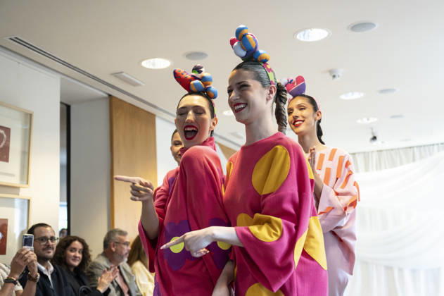 Summer Fashion Week Latam 2026 in Madrid, Spain - 6 MAY 2026. A model walks the runway at the Agatha Ruiz de la Prada fashion show during the Summer Fashion Week Latam 2026 at the Pons Foundation. Madrid Spain Copyright: xAtilanoxGarciax xSOPAxImagesx photos17768