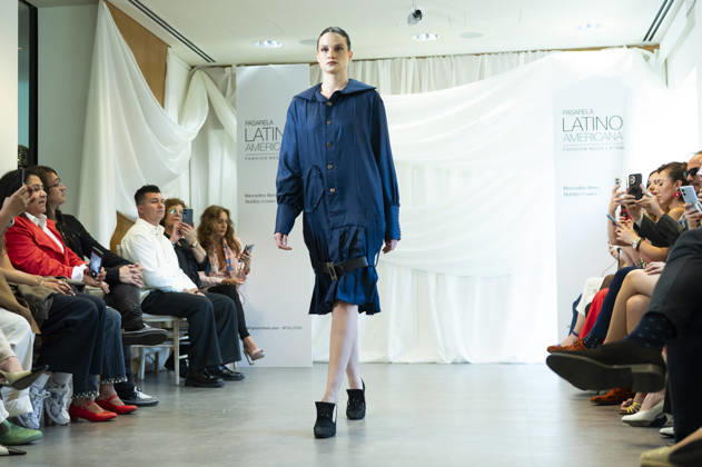 Summer Fashion Week Latam 2026 in Madrid, Spain - 6 MAY 2026. A model walks the runway at the Joseph Mendoza fashion show during the Summer Fashion Week Latam 2026 at the Pons Foundation. Madrid Spain Copyright: xAtilanoxGarciax xSOPAxImagesx photos17804