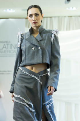 Summer Fashion Week Latam 2026 in Madrid, Spain - 6 MAY 2026. A model walks the runway at the Joseph Mendoza fashion show during the Summer Fashion Week Latam 2026 at the Pons Foundation. Madrid Spain Copyright: xAtilanoxGarciax xSOPAxImagesx photos17822